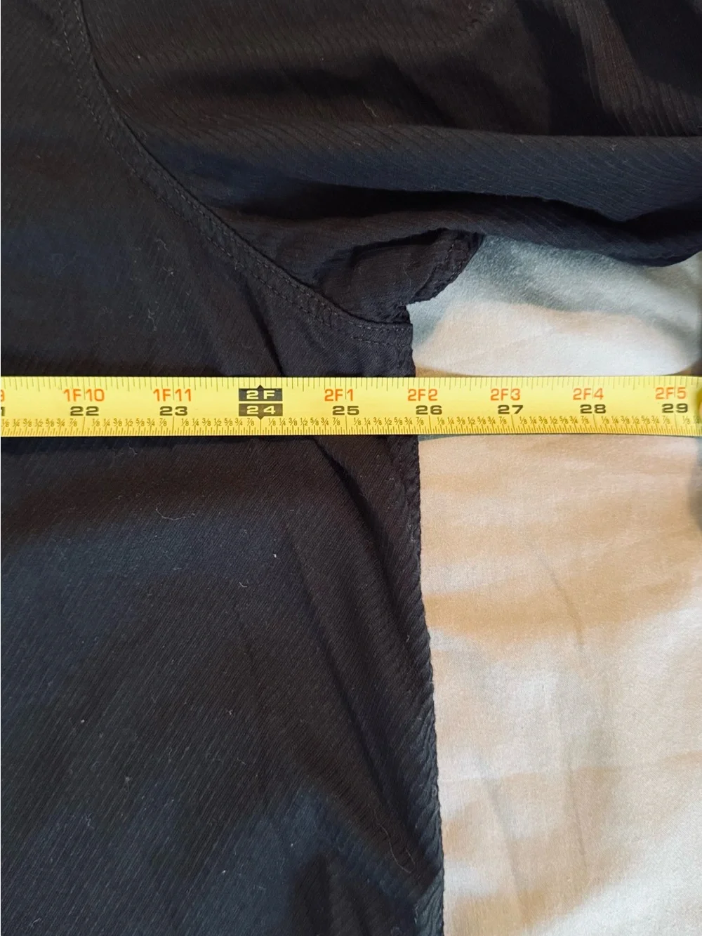 BANANA REPUBLIC Textured Mens Standard Fit Black Long-Sleeve Button-Down Shirt